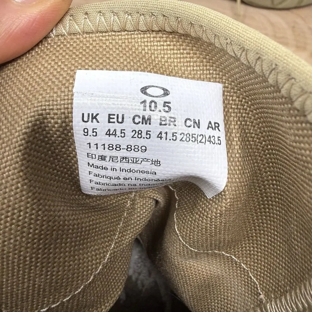 OAKLEY LT ASSAULT 2 ARMY OCP MILITARY COMBAT BOOTS  TACTICAL BOOT 10.5